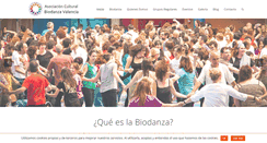 Desktop Screenshot of biodanzavalencia.com