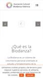 Mobile Screenshot of biodanzavalencia.com